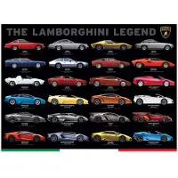 Eurographics Puzzle The Lamborghini Legend, 1000 pièces, 68 x 48 cm, 6000-0822