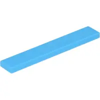 LEGO 25 pièces , pièce c. 6636 en cyan moyen