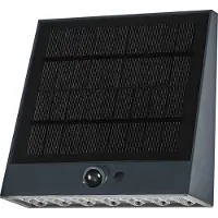 Osram Endura Style Solar LED Applique Fin, 10,2W, 3000K blanc chaud, 890 lm, capteur PIR, IP54, batterie 18 jours