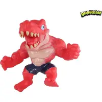 Kids Globe Brainboom Super Stretch Dino (rot, 22 cm, Super Stretch Spielzeug)