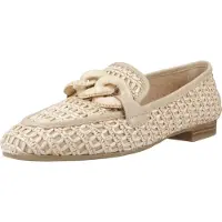 Carmela pour femme. 16231601-BEIGE Mocassins 162316 beige (37), Plat, Aucun, Casuel