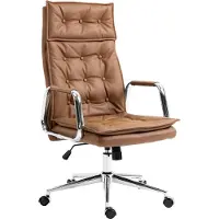 CLP Chaise de bureau Sotira cuir véritable