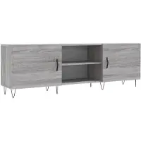 Syfax Meuble TV sonoma gris 150x30x50 cm bois d'ingénierie