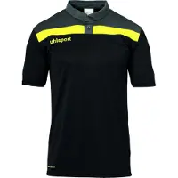 Uhlsport Offense 23 Short Sleeve Polo Noir M Homme