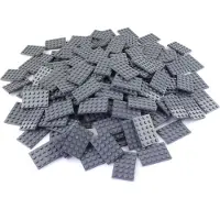 LEGO 4x6 Panneaux de construction Gris foncé - 3031 NOUVEAU Quantité 25x