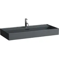 Laufen Kartell lavabo à poser, 3 trous pour robinet, avec trop-plein, 1000x460mm, H8163377581081