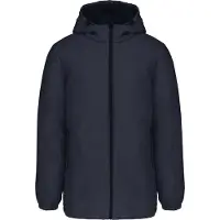 Kariban Parka à capuche unie recyclée