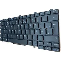 T-ProTek Clavier allemand éclairage compatible avec DEll LatituDE 12 (7275-9MD27)