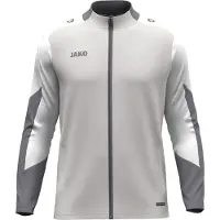 Jako Veste en polyester pour enfants Dynamic - 9370, Couleur:gris clair/blanc/gris, Taille:152