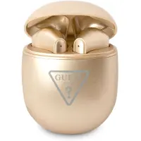 GUESS Bluetooth Headphones Gutwst82Trdtws + Docking Station Gold/Gold Triangle Logo