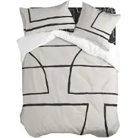 Happy Fiday Home Housse de couette HappyFriday Blanc Serenity Coloré 200 x 200 cm