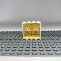 LEGO 1x4x3 Fenêtre Golden Cadre blanc pour maison, bâtiment NOUVEAU ! Quantité 25x