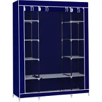 Herzberg HG-8009: Armoire de rangement - Grande Bleu