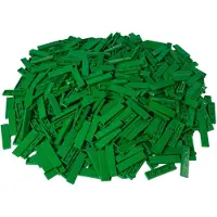LEGO 1x4 Carreaux Vert - 2431 NOUVEAU ! Quantité 250x