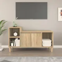 Prolenta Maison Exclusive - Meuble TV Chêne Sonoma 100x35x55 cm Matériau dérivé du bois