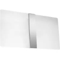 Sollux Applique AZALIA 2xG9 8W verre/acier 18x5x35cm