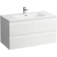 Laufen Pro S Set 1000, lavabo, 1 trou de robinetterie, trop-plein, meuble sous-lavabo inclus, 2 tiroirs, 1000x500mm, H8619654631041
