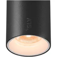 SLV 1006766 NUMINOS XS 48V TRACK, DALI, luminaire suspendu, noir, blanc, 8.7W, 670lm, 2700K, CRI90, 55