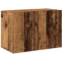 vidaXL Armoire TV murale imitation bois ancien 60x30x41 cm