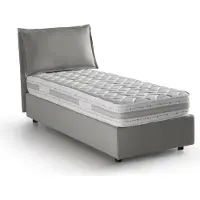 Talamo Italia Aren - Lit Simple, Gris, Matelas Inclus Italy