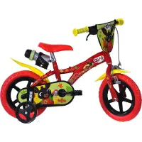 Dino Bikes Vélo enfant Vélo Dino imprimé BING 12"