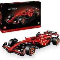 LEGO Technic Ferrari SF-24 F1, Voiture Collector Adulte, Moteur V6, Set de Construction