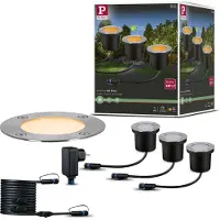Paulmann Plug & Shine LED encastré de sol Floor Basisset insect-friendly