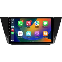AWESAFE Radio Android 64GB pour VW Tiguan 2016-2020 Carplay Navi Commandes au volant Bluetooth RDS WIFI DSP GPS DAB+