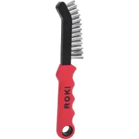 Ks Tools Brosse métallique pour étriers de frein, 2 rangées, pointue - 201.2321
