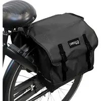Dresco Double Bicycle Bag Basic Black 30 Liter