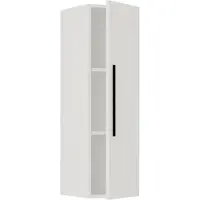 VCM Étagère suspendue en bois | Étagère économiseuse d'espace | Dimensions: H. 95 x W. 30 x D. 30 cm | Étagère élégante suspendue | Étagère de rangement | Bibliothèque | Planche murale - Arila L Vertical