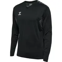 Hummel Authentic Pl Long Sleeve T-shirt Noir S Homme