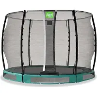 Exit Allure Classic Trampoline ø305cm – Enterré – Trampoline Enterrée – Rond – Vert