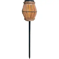 Lumisky Balise solaire naturelle LED éclairante avec télécommande SILVINA H 70cm