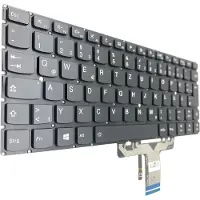 T-ProTek FRANÇAIS - Clavier noir éclairage compatible avec Lenovo IdeaPad 710S-13