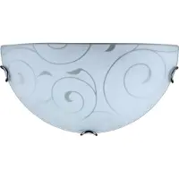 Rabalux Salle de bain kinket semi plafond E27 clip chrome Harmony Lux 3851