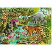 Ravensburger Puzzle de la forêt indienne 60 pièces