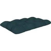 Pokar Coussin pour palette avec belle surpiqûre Garniture canapé-palette, Taille:Coussin d'assise 120 x 80, Couleur:Vert foncé
