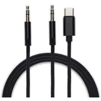 4smarts SoundCord Adaptateur audio USB-C vers prise jack 3,5 mm - Noir