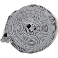 vidaXL Tuyau d'incendie plat 20 m Raccords D-Storz 1 pouce