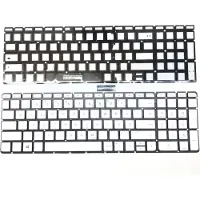 T-ProTek FRANÇAIS - Clavier noir éclairage compatible avec HP Pavilion x360 15-bk100