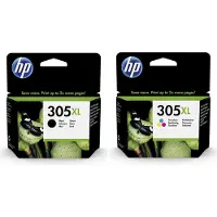 HP 305XL (6ZA94AE) - Noir + 3 couleurs - Cartouche d'encre - Grande capacité - Multipack