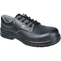 Portwest FC01 Chaussures de sécurité à lacets Compositelite ESD S2 Black Gr. 43