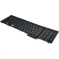 T-ProTek FR - Noir Clavier sans souris, sans éclairage compatible avec DELL Precision M4800