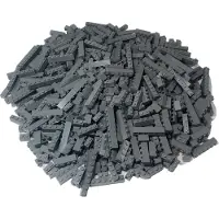 LEGO 1x1,1x2,1x3,1x4 briques Grandes briques Gris foncé Mixte NOUVEAU ! Quantité 1000x