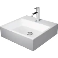 Duravit Lavabo VERO AIR o ÜL m HLB geschli 500x470mm 1 HL blanc (470 mm, 500 mm)