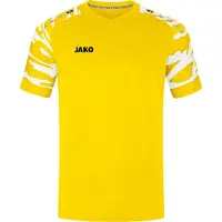 Jako T-Shirt fonctionnel jaune / gris argenté / noir / blanc