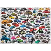 Eurographics Puzzle VW Beetle - Quelle est votre Coccinelle ? - 1000 pièces