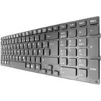 T-ProTek Noir - Clavier FRANÇAIS sans cadre Compatible avec Darfon P/N : 9Z.N6CBF.00G