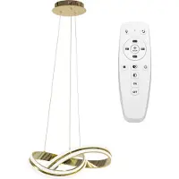Toolight Lampe Led APP818-CP Ring Gold